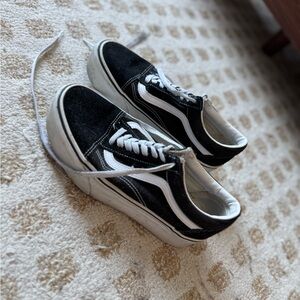Vans old school platform